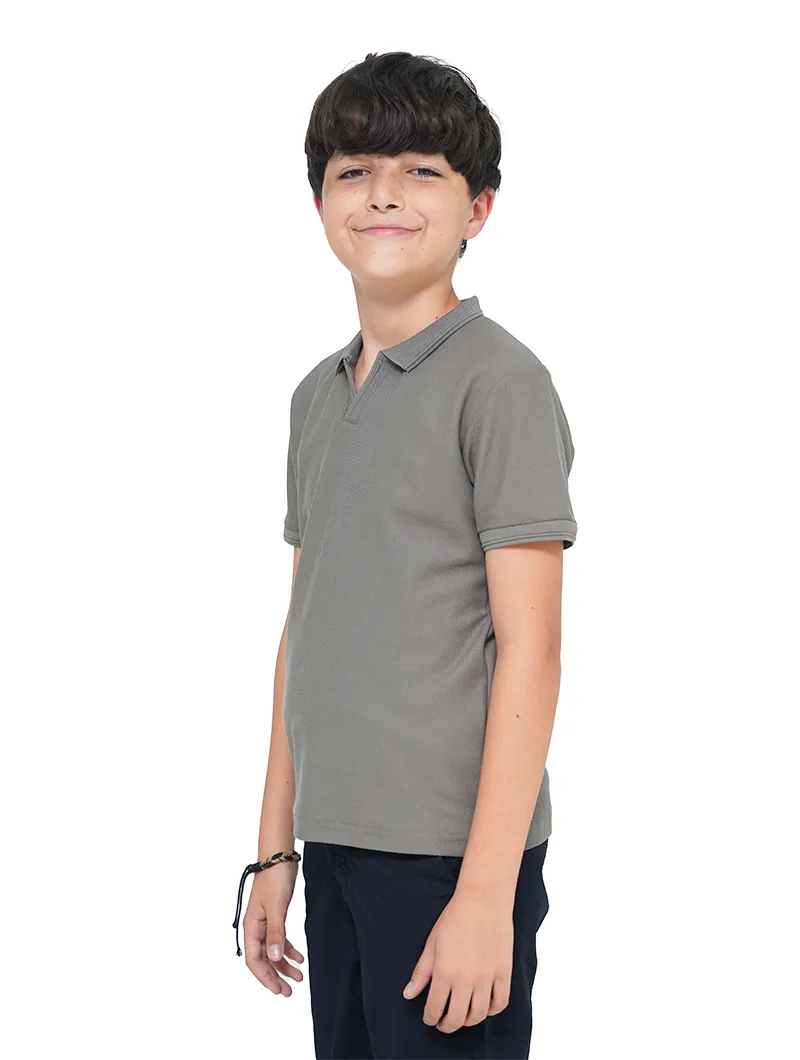 POLO en piqué de coton